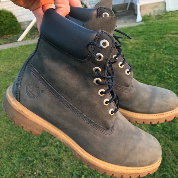 Timberland Other - Used navy suede Timberland boots